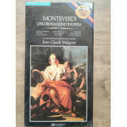 Monteverdi L'Incoronazione Di Poppea J.-C. Malgoire Cassette...