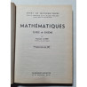 Mathématiques classe de sixième