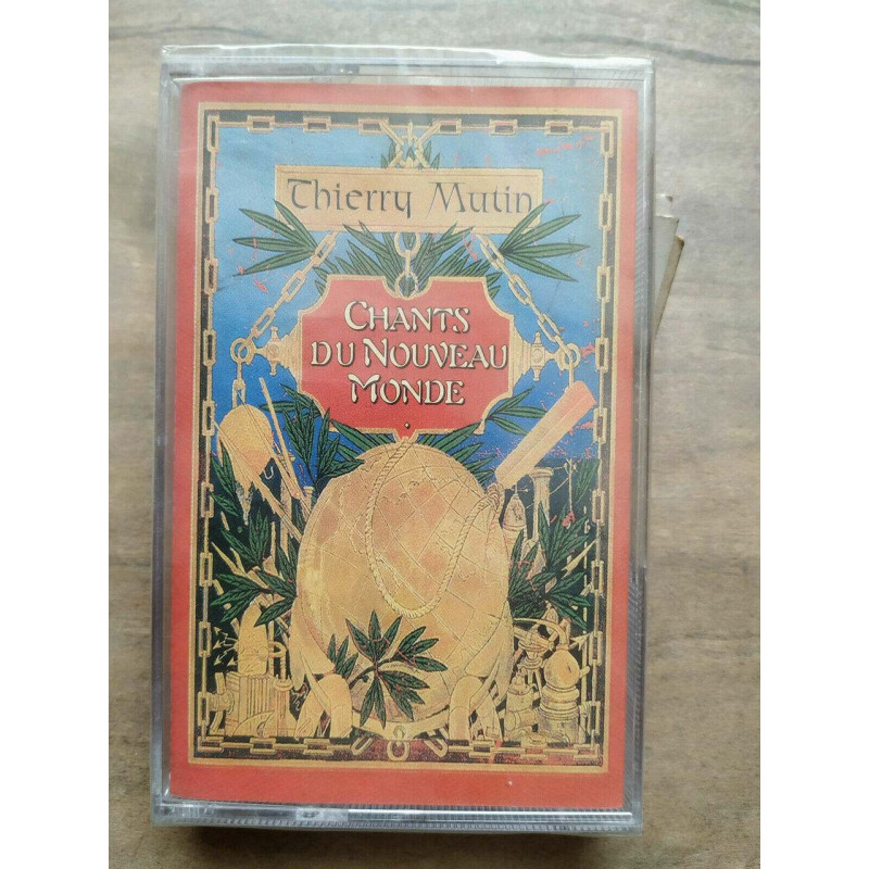 Thierry Mutin Chants du Nouveau Monde Cassette Audio-K7 NEUVE SOUS...