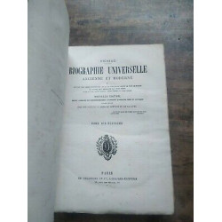 Biographie Universelle - Ancienne et Moderne Tome 19 Delagrave et Cie