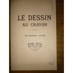 Cahier vierge Le dessin au crayon 12 modèles variés M.F. Paris