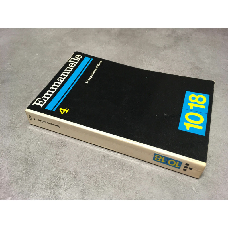 tome IV 4 L'HYPOTHESE D'EROS éd Poche