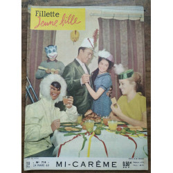 Fillette jeune fille n714 24 Mars 1960
