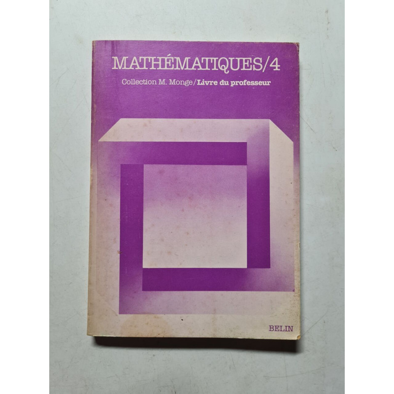 Mathématiques/4 - 1957