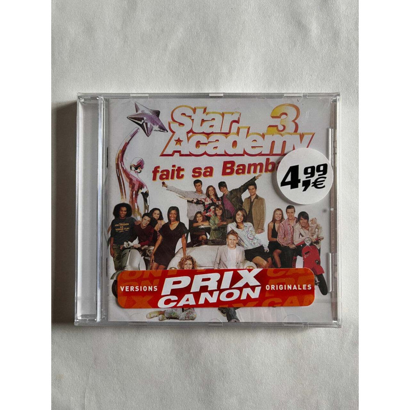Star Academy 3 fait sa bamba CD NEUF SOUS BLISTER