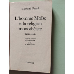 L'homme Moïse et la religion monothéiste