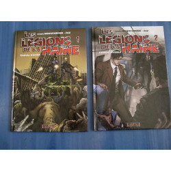 lot bd Les légions de la haine 1 et 2 Studio Monochrome ZAZ
