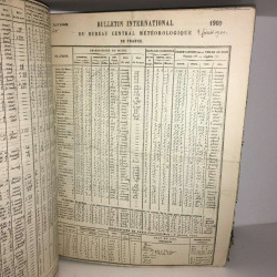 Météorologie BULLETIN INTERNATIONAL DU BUREAU CENTRAL...
