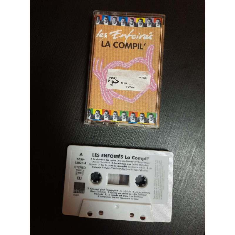 K7 Audio : Les Enfoirés - La Compil'