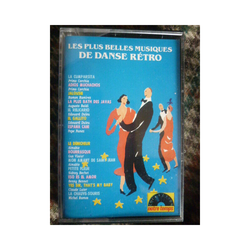 Les plus belles musiques de danse rétro Cassette Audio Vogue 799001