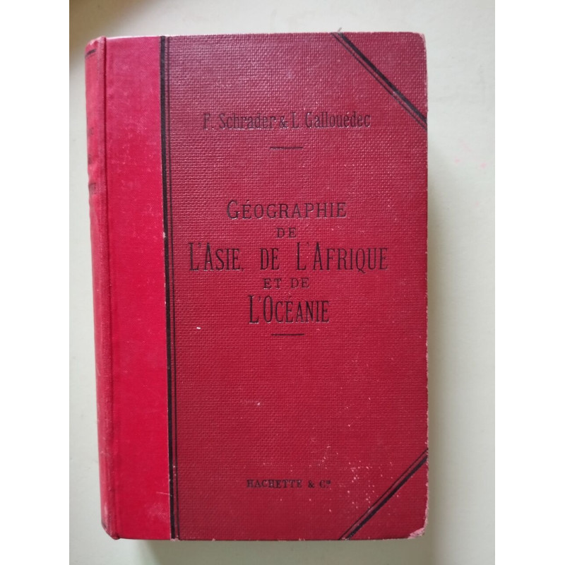 Geographie de l'asie de l'afrique et de l'oceanie