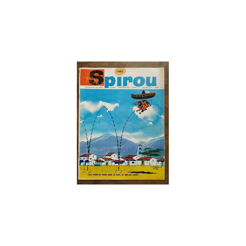Spirou n1482 8 Septembre 1966