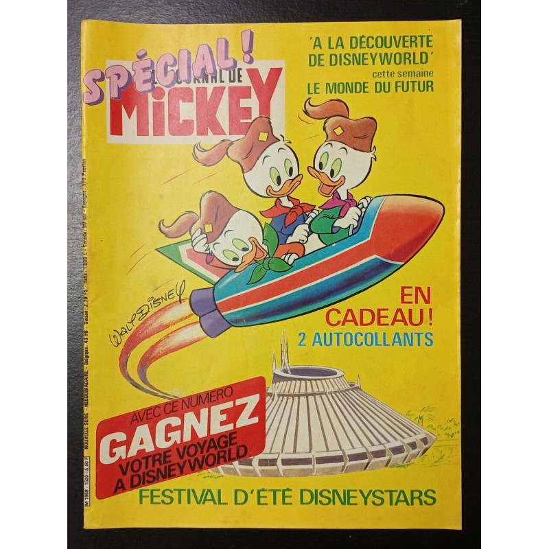 Le Journal de Mickey N.1520 (jeux présents)