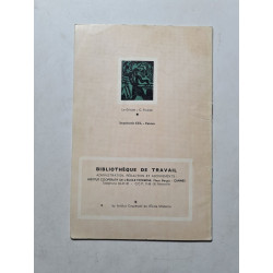 Bibliotheque de Travail le voyage de young nº 500 1961