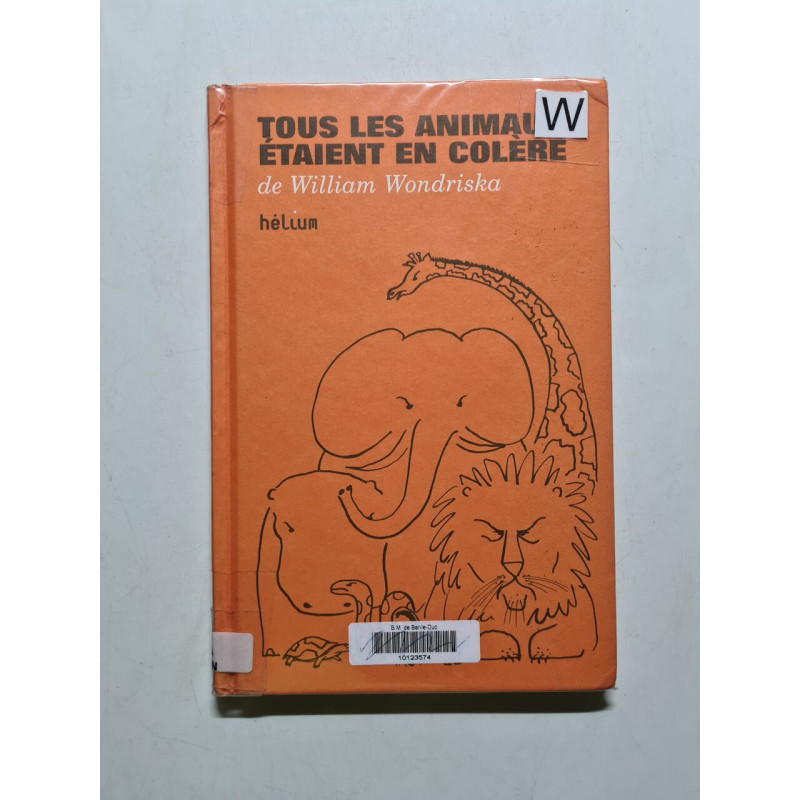 Tous les animaux étaient en colère - 2012