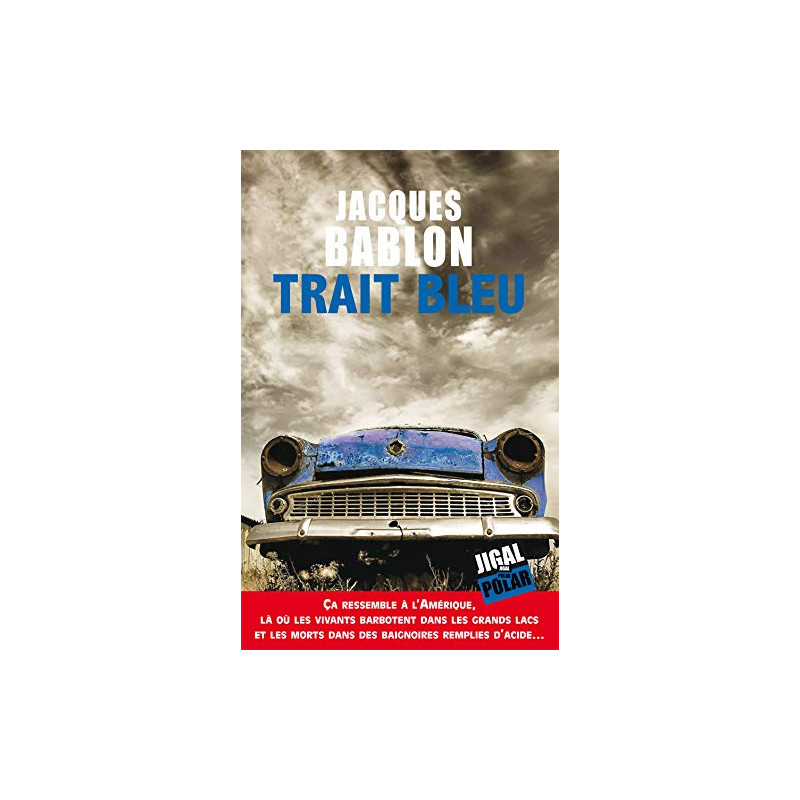 Trait bleu