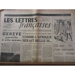 Les Lettres Françaises n171 27 Août 1947 paulhan peynet effel reiner