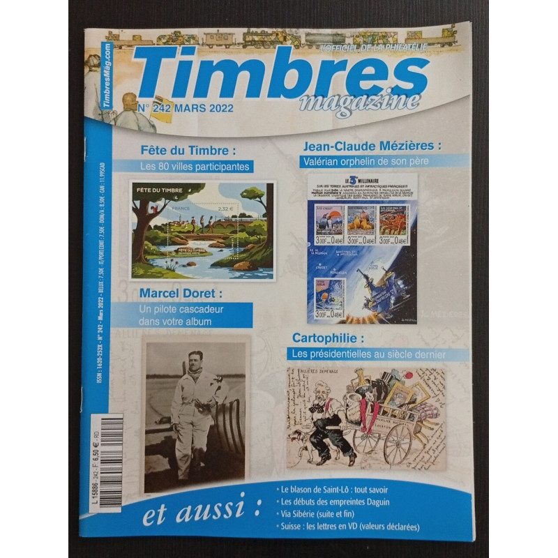 Revue Timbres Magazine N° 242