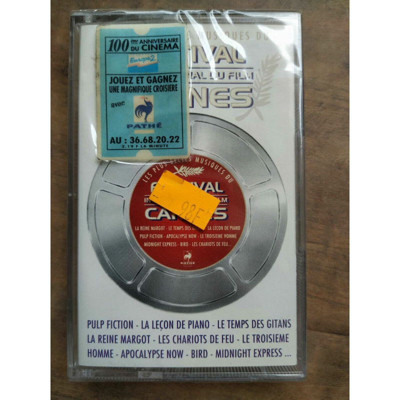Festival International du film Cannes Cassette Audio-K7 NEUVE SOUS...