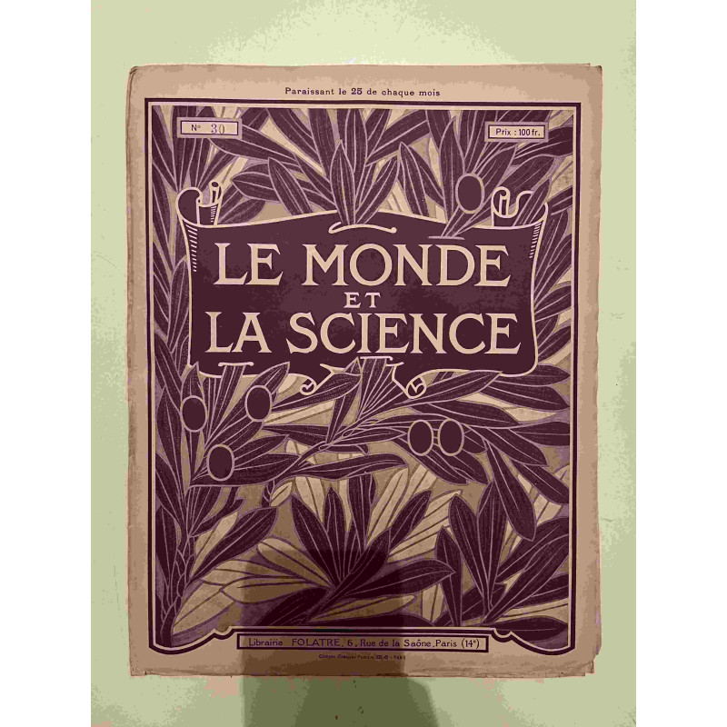Le Monde et la Science N°30