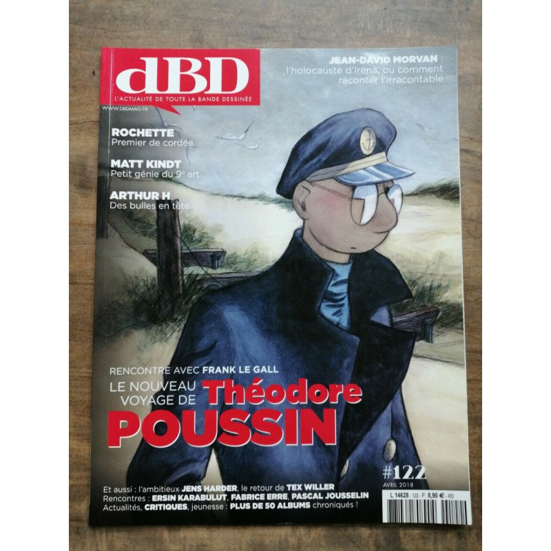dBD Nº 122 Le nouveau voyage de Théodore Poussin avril 2018