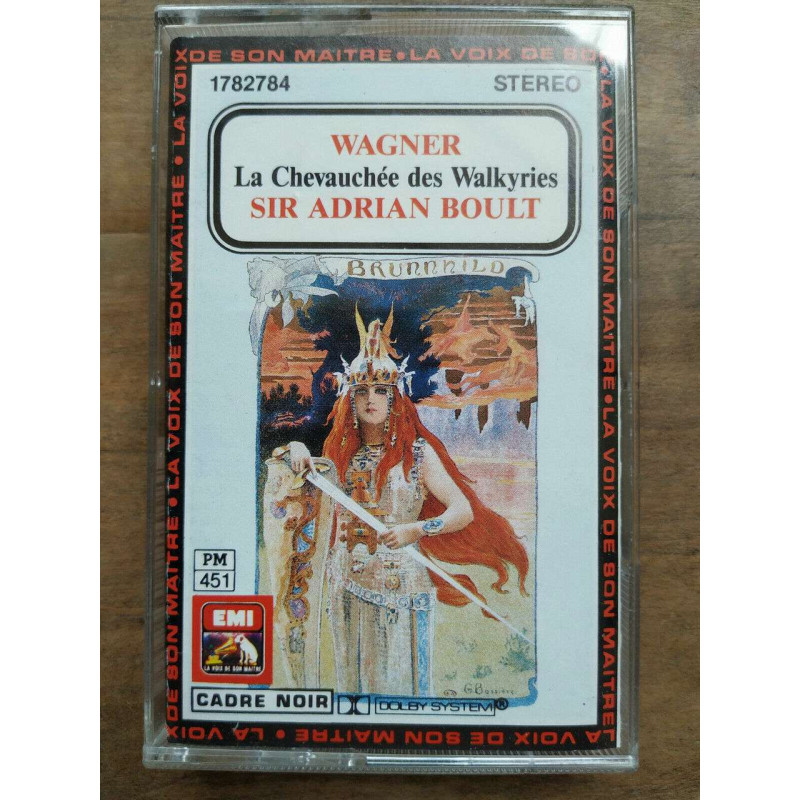 Wagner La Chevauchée des Walkyries - Adrian Boult Cassette...