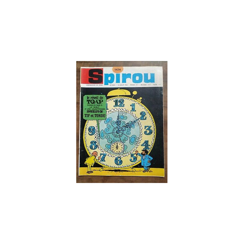 Spirou Nº 1474 14 Juillet 1966
