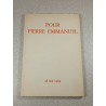 Pour Pierre Emmanuel