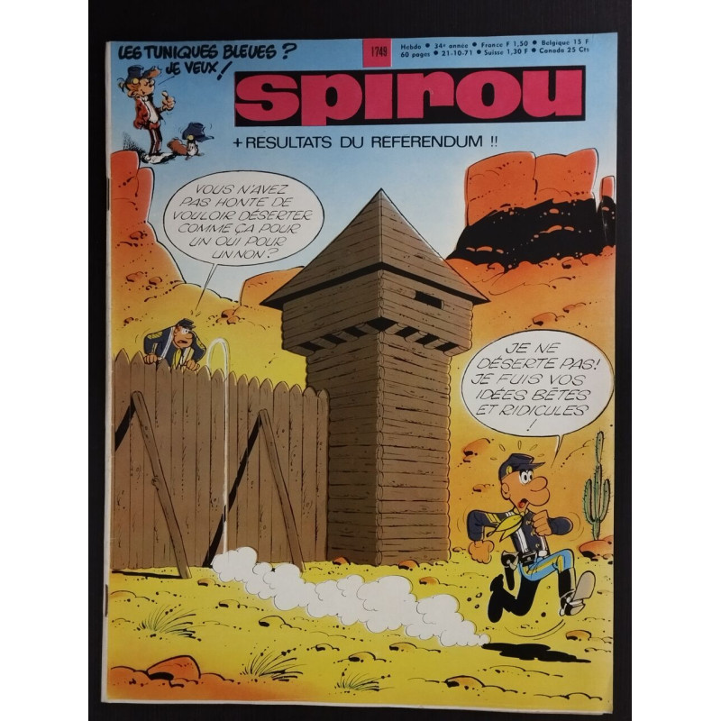 Revue le Journal de Spirou N° 1749