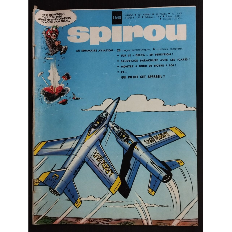 Revue Le Journal de Spirou N° 1648
