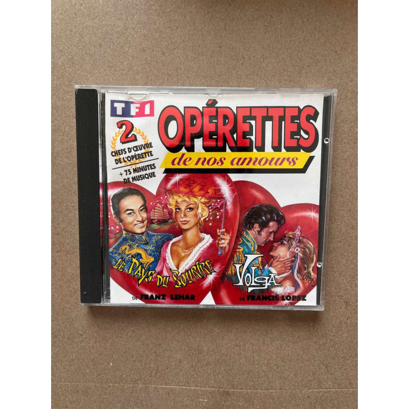 Opérettes de nos amours - Le Pays du sourire Volga CD