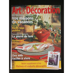 Art et Décoration Mer montagne campagne - Juillet-Aout 2005