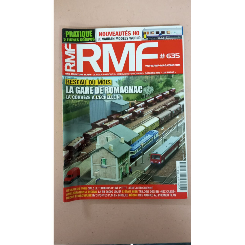 Revue RMF (Rail Miniature Flash) N° 635