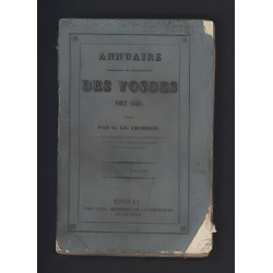 Annuaire statistique et administratif des VOSGES pour 1845