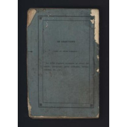 Annuaire statistique et administratif des VOSGES pour 1845