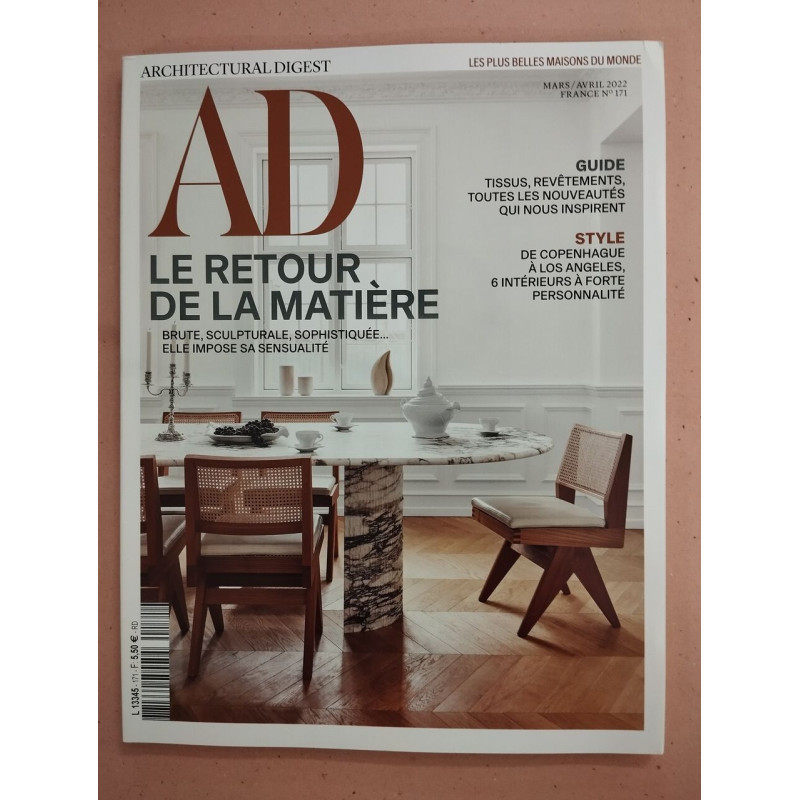 Revue AD (Architecture + Détails) N° 171