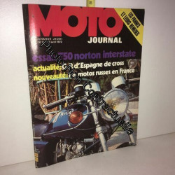 Moto Journal N° 64 Du 13/04/1972 : Essai 750 Norton Interstate