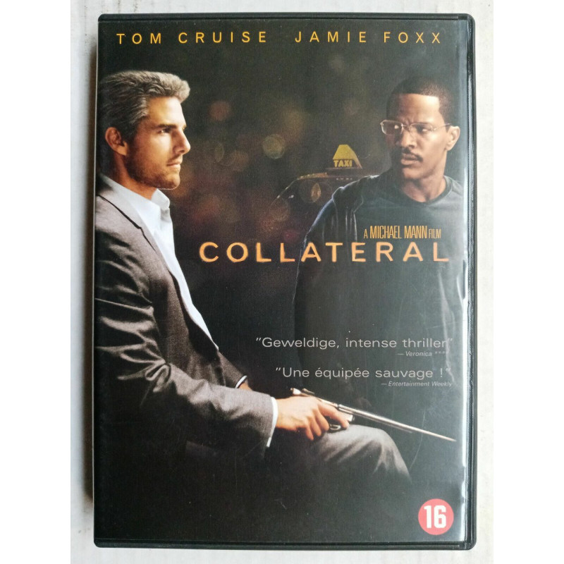 Collateral Tom Cruise Jamie Foxx DVD simple