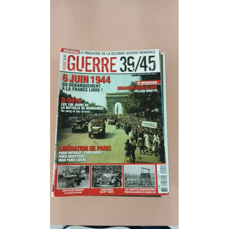 Le Magazine De La Seconde Guerre Mondiale - Guerre 39/45 Nº 1