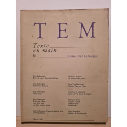 Texte en main 6. Ecrire a vec lahougue