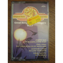 Golden G Great Songs Great Singers Vol. I Cassette Memory 496 998-246