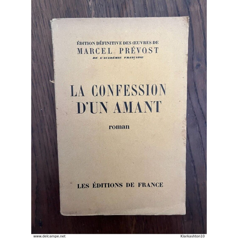 La confession d'un amant l e f