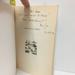 DEMEURES DE LUMIERE Poèmes ENVOI Barré Dayez ae 16614