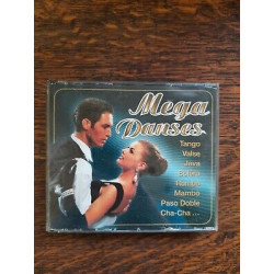 CD - Mega Danses Tango Valse Java Boléro Rumba Bambo etc. 4 cd's