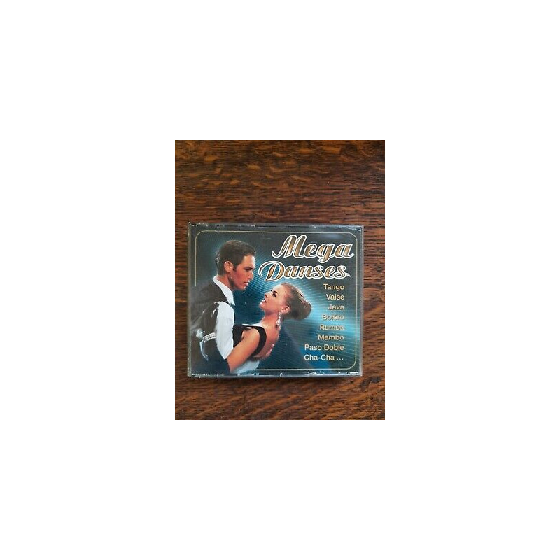 CD - Mega Danses Tango Valse Java Boléro Rumba Bambo etc. 4 cd's