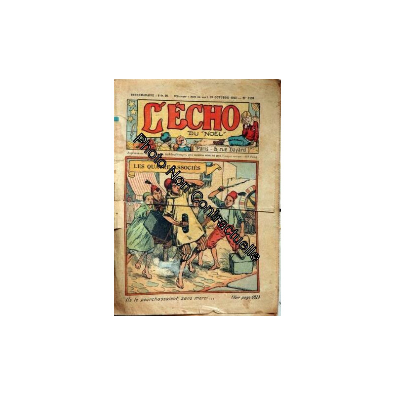 ECHO DU NOEL [No 1208] du 29/10/1933 - LES QUATRE ASSOCIES