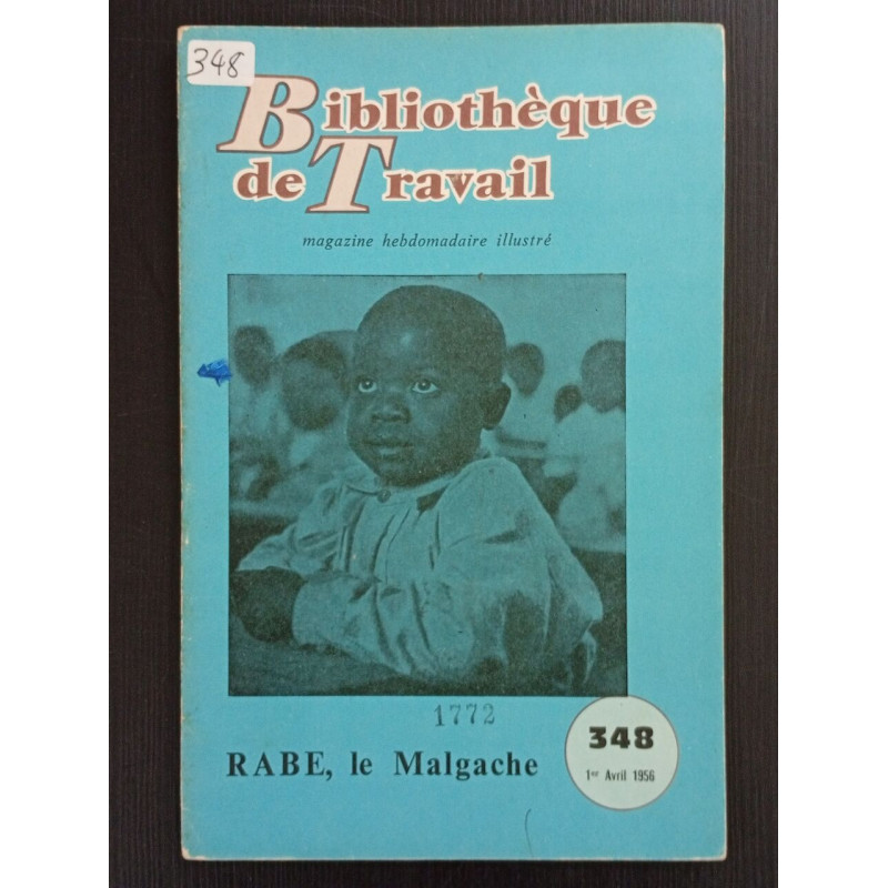 Revue Bibliothèque de Travail N° 348