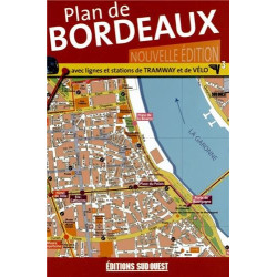 Plan de Bordeaux et Son Agglomeration