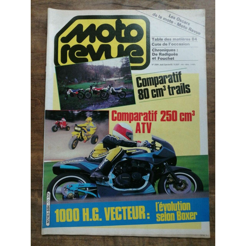 Moto Revue Nº 2684 3 Janvier 1985