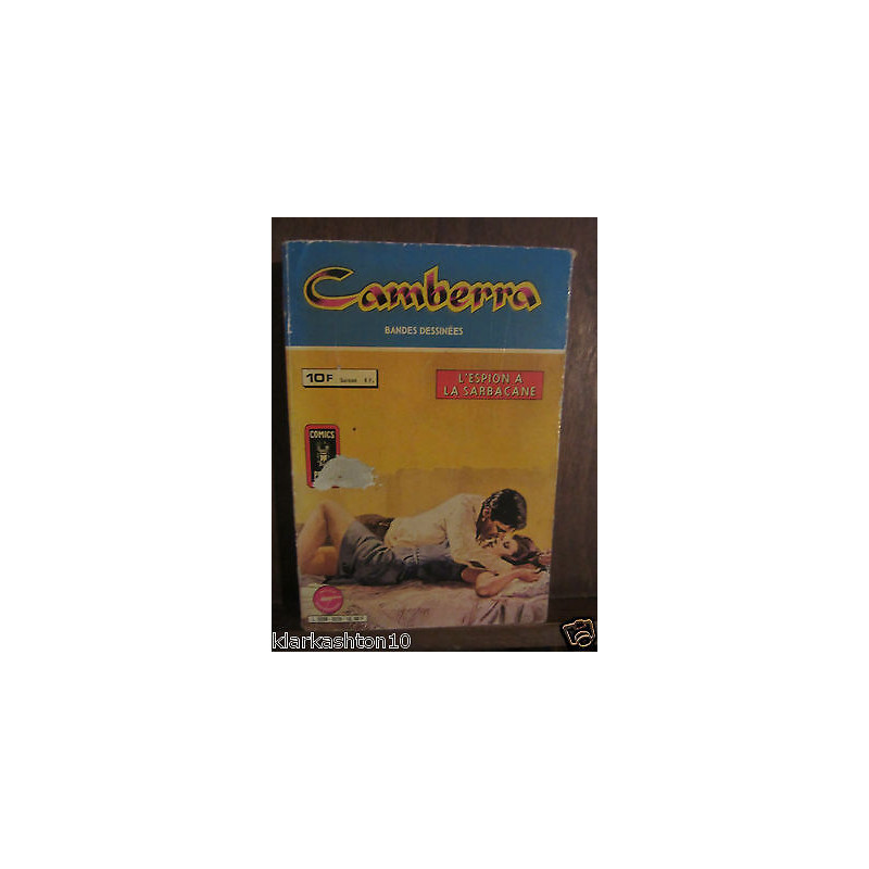 Camberra BANDES dessnées n 3279 lespion a la sarbacane